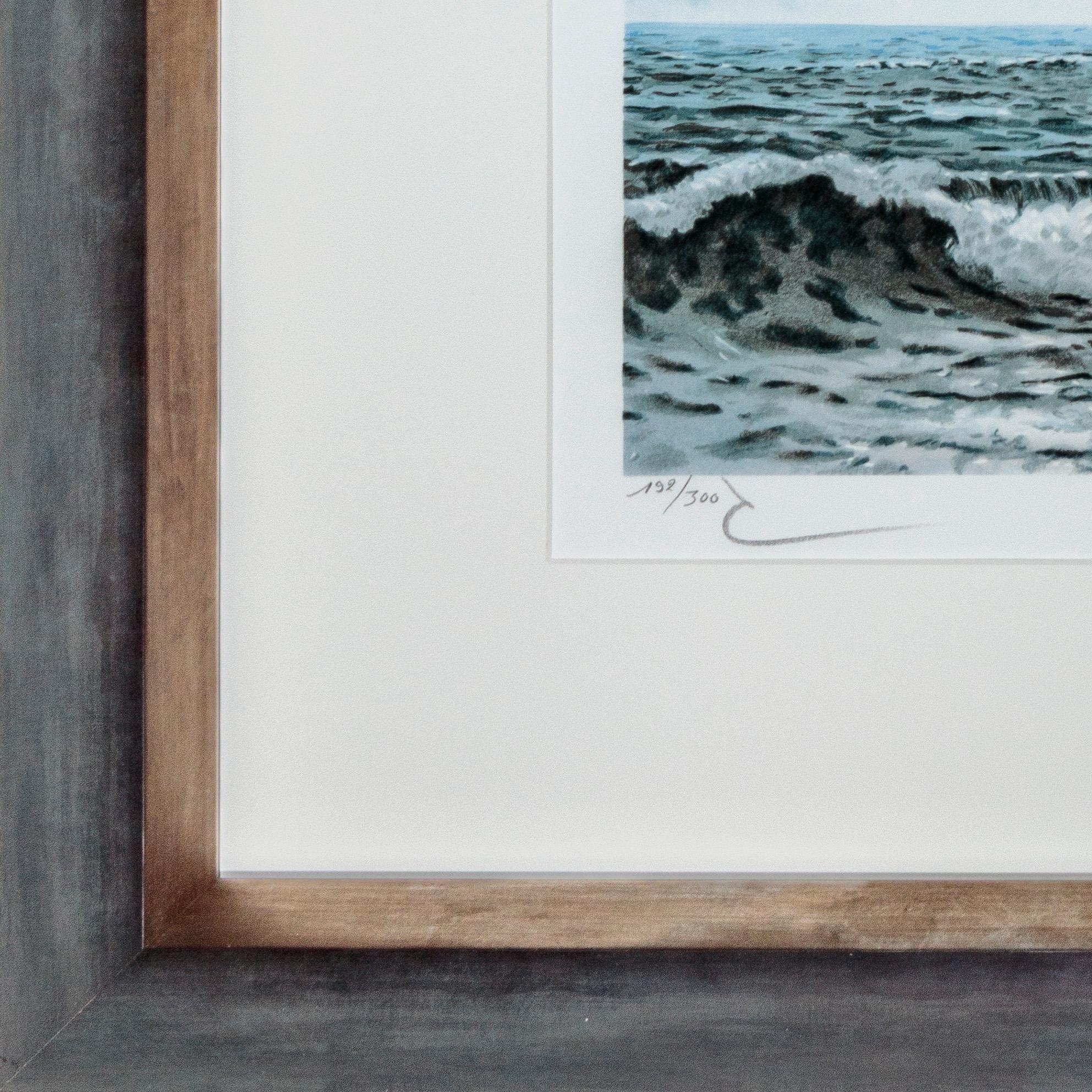 Le Château des Pyrénées (The Castle of the Pyrenees) - Surrealist Print by René Magritte