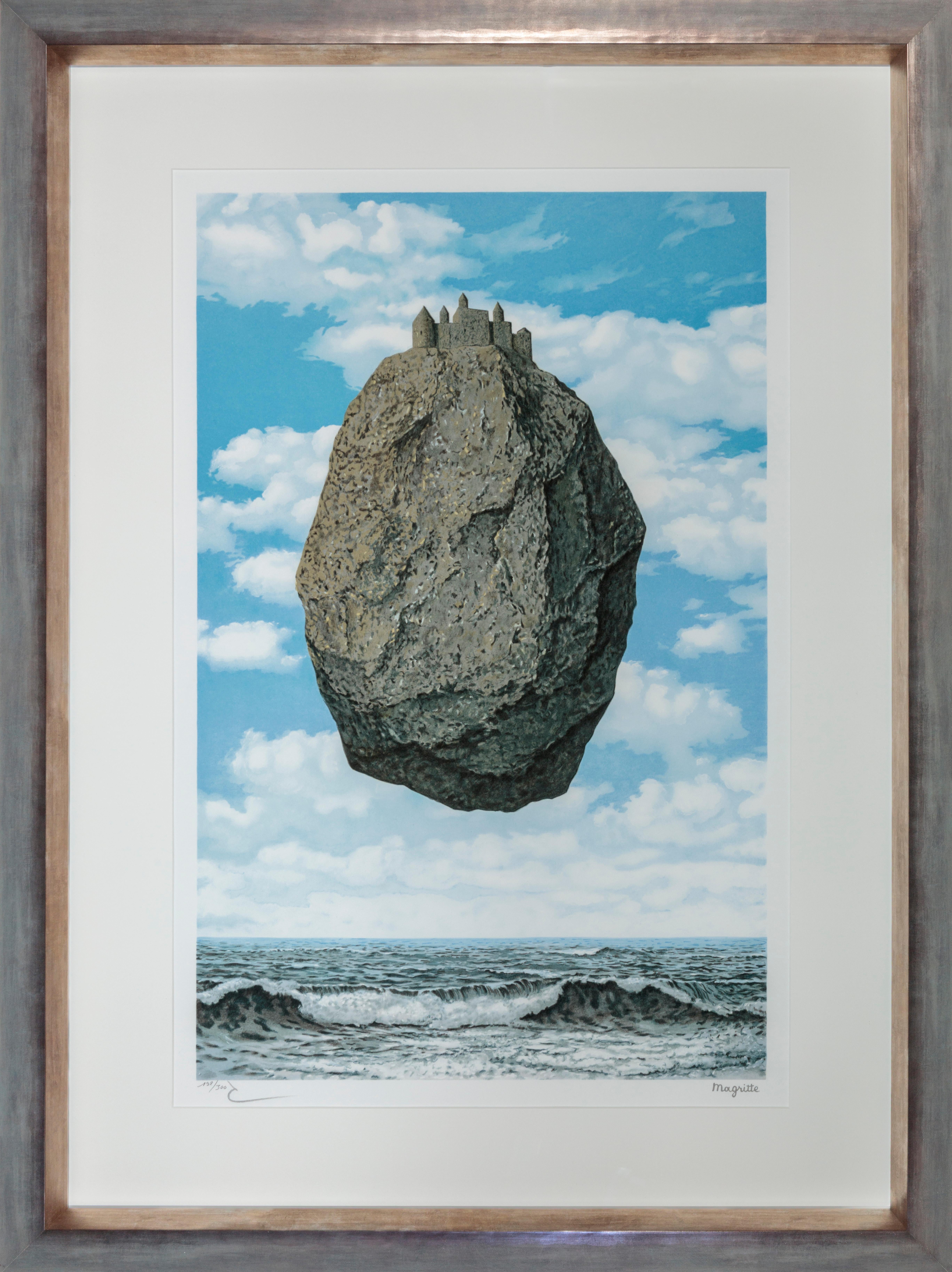 Le Château des Pyrénées (The Castle of the Pyrenees) - Print by René Magritte