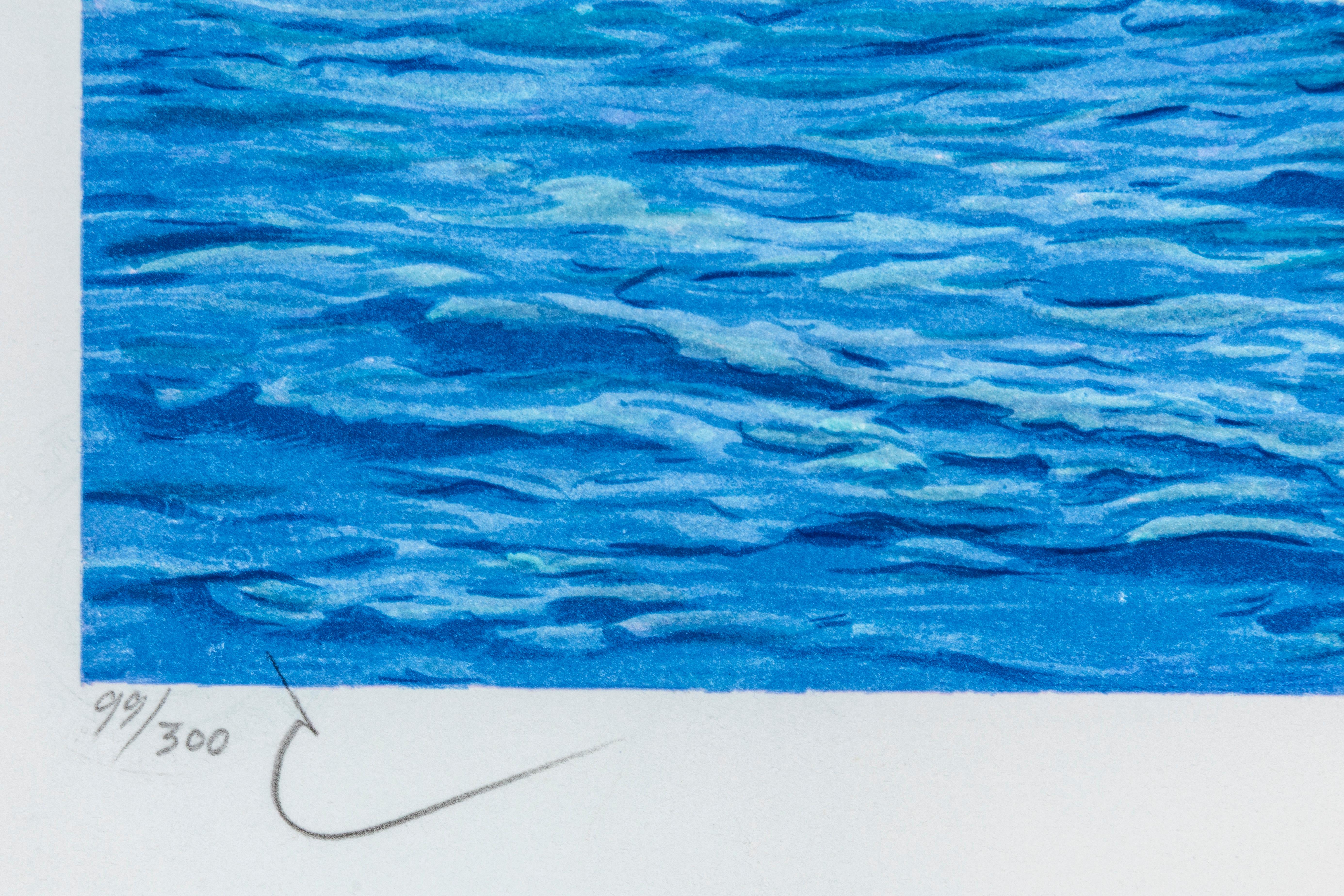 Le Séducteur (The Tempter) - Gray Landscape Print by René Magritte