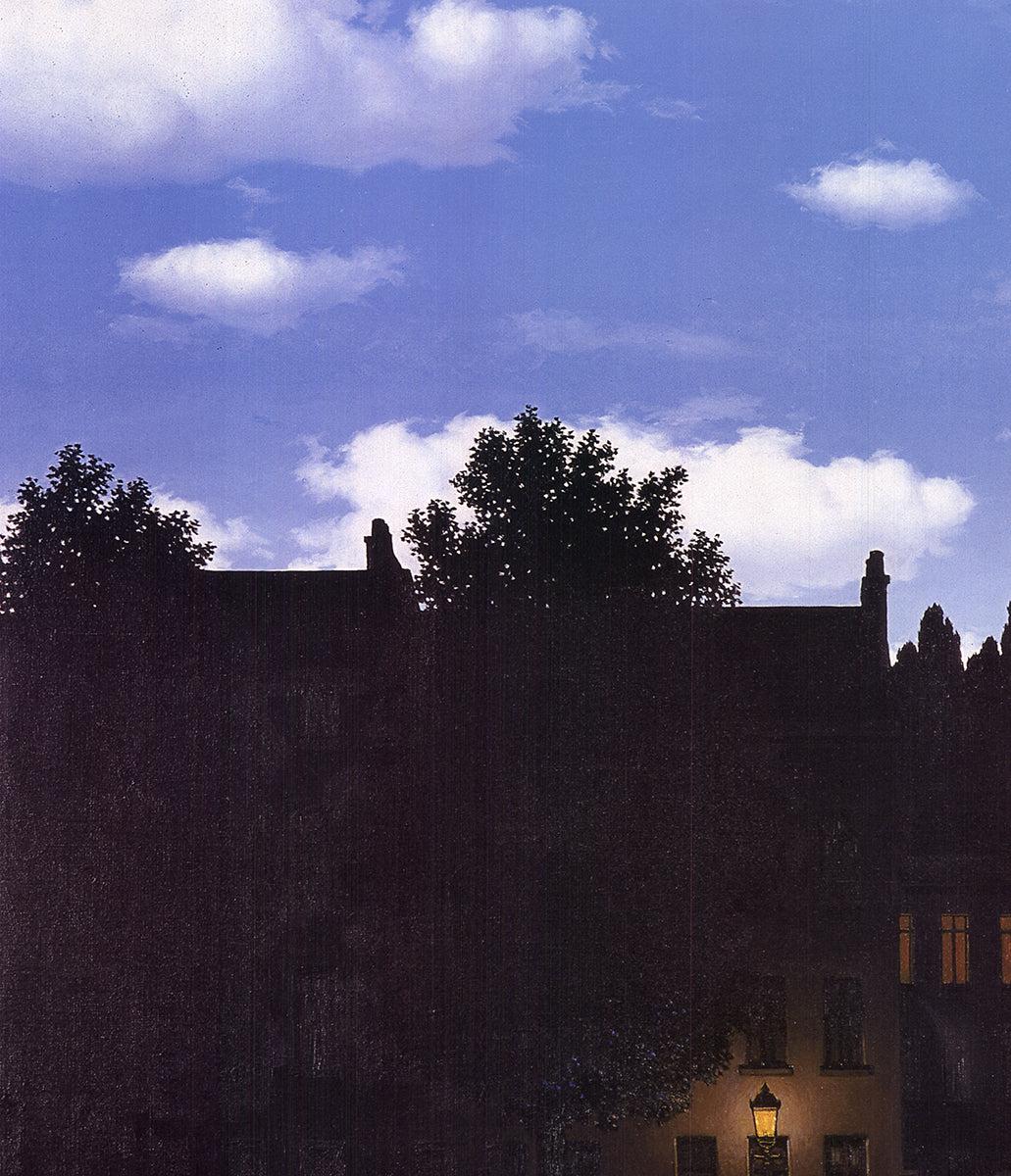 'L'Empire des Lumieres' 1998 Offset Poster, Vintage, Large - Surrealist Print by René Magritte