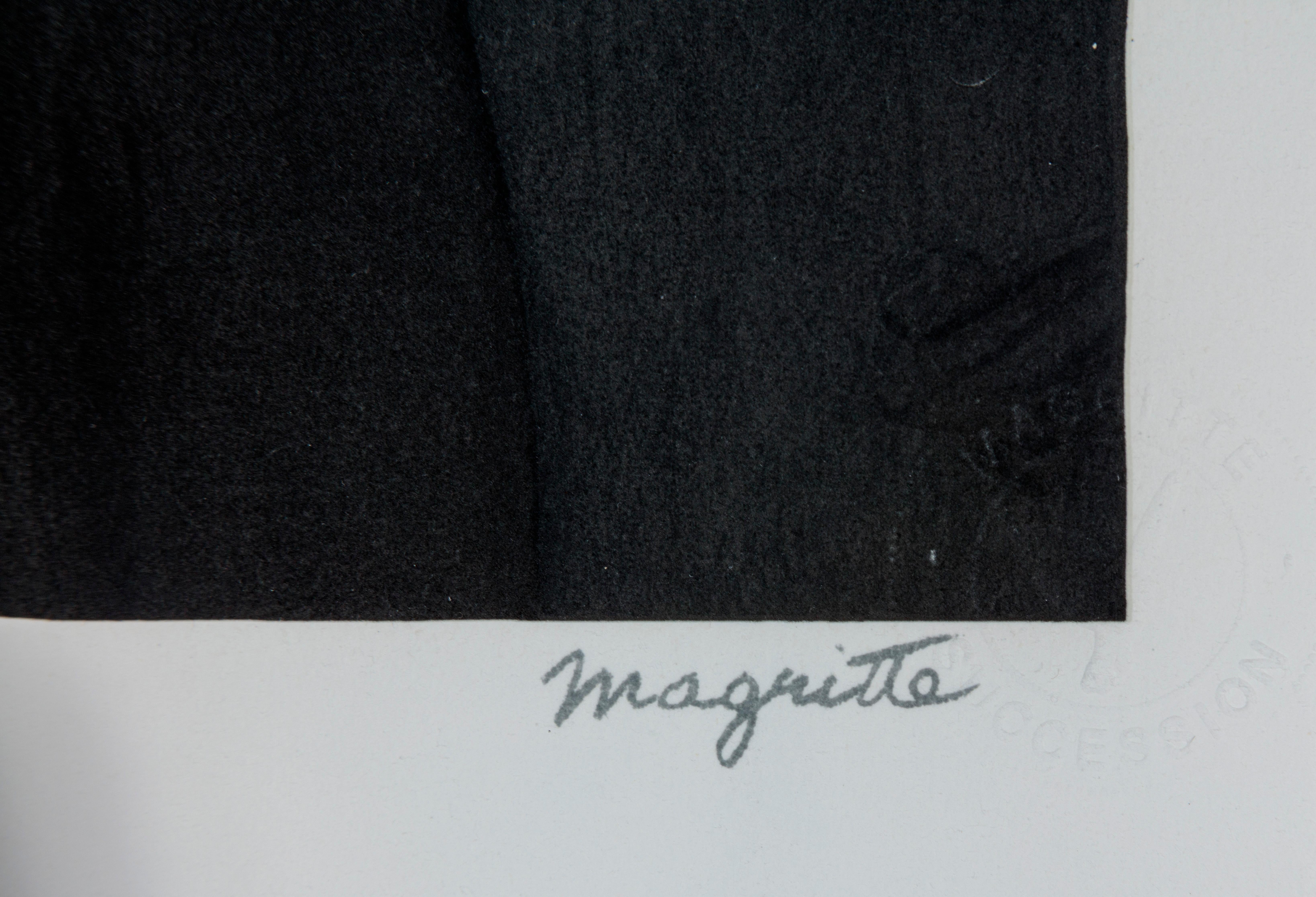 L'Empire des Lumières (The Empire of Light) - Gray Landscape Print by René Magritte