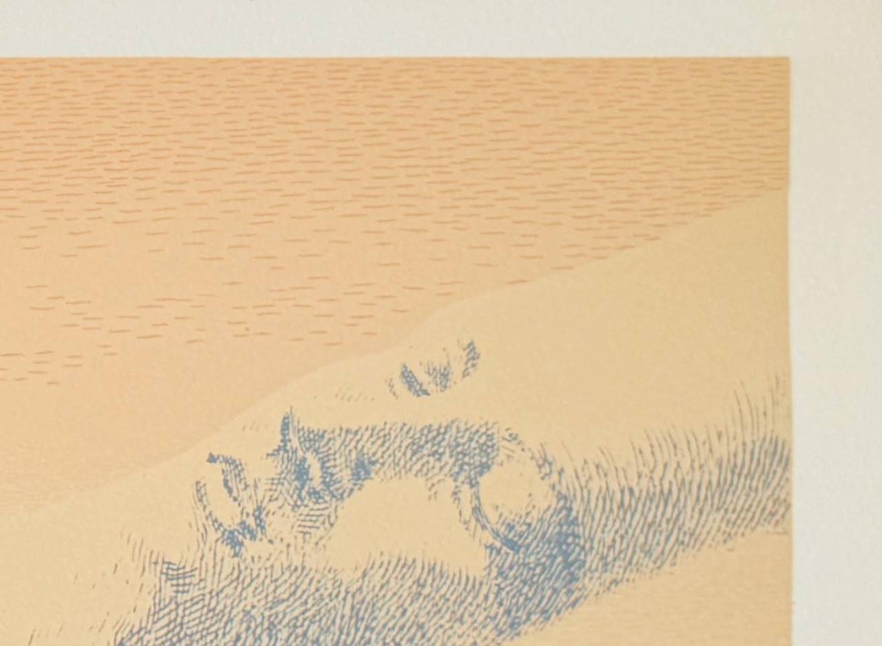 René Magritte (1898-1967) - Les bijoux indiscrets

Lithographie von 1975.

Ausgabe 371/575 (Fotokopie des Kolophons liegt bei).

Abmessungen des Werks: 31 x 24 cm.

Platte signiert.

Jedes Exemplar dieser Lithographie enthält das beigefügte