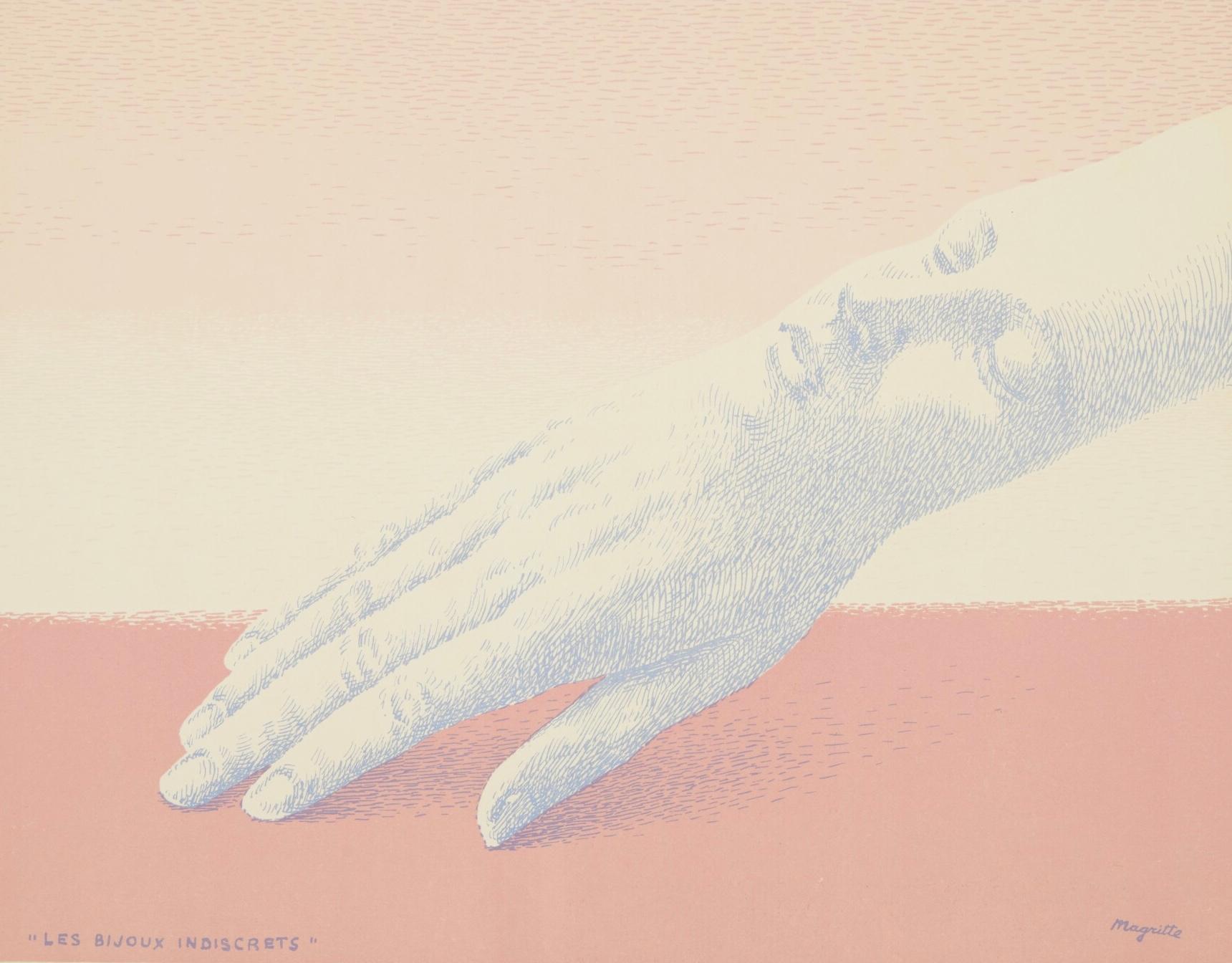 Les Bijoux indiscrets (Kaplan/Baum 3), Société internationale d'art XXe siècle – Print von René Magritte