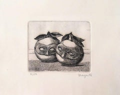 Les Pommes Masques, Rene Magritte