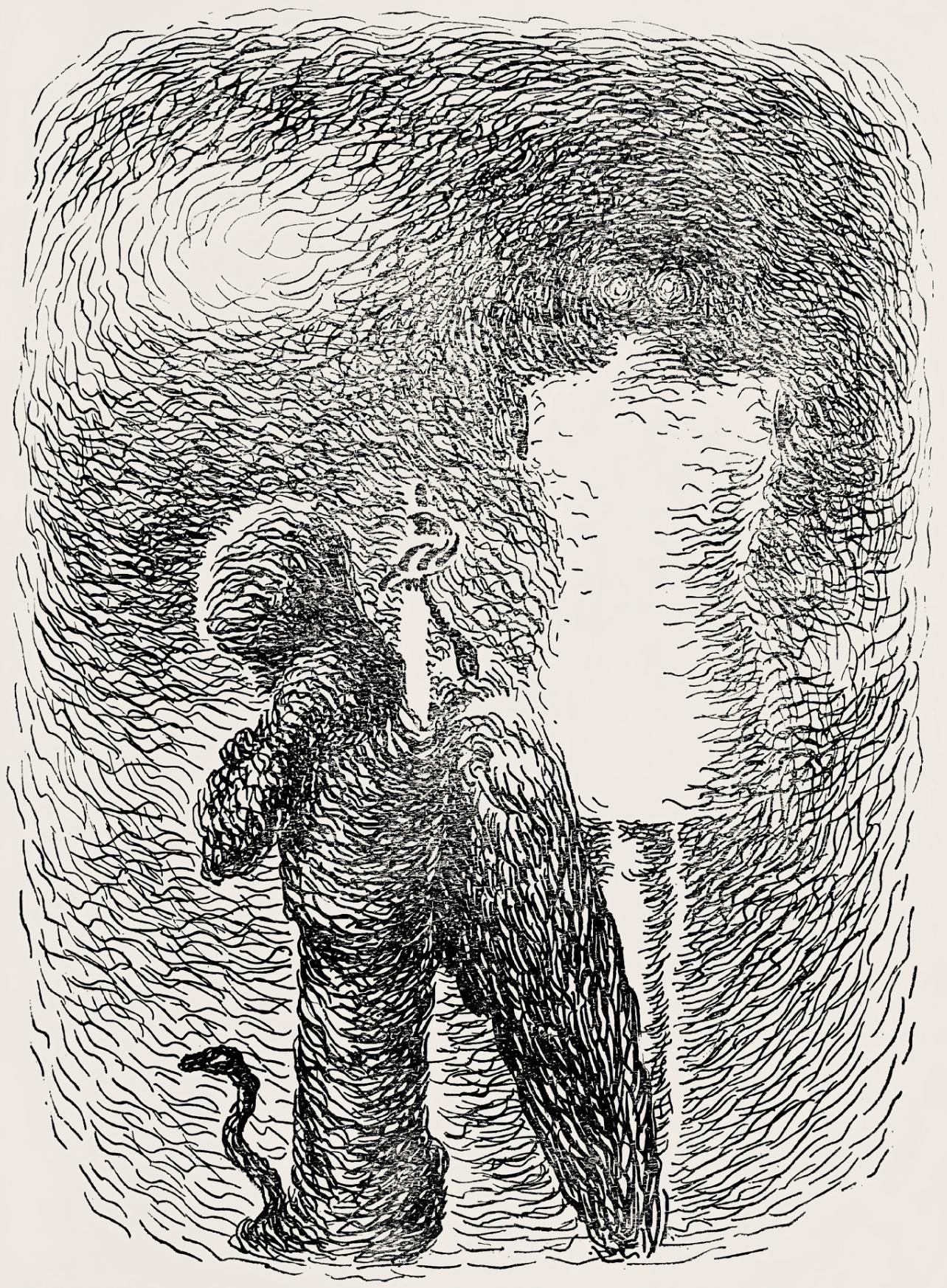 Magritte, Komposition, Les chants de Maldoror (nach)