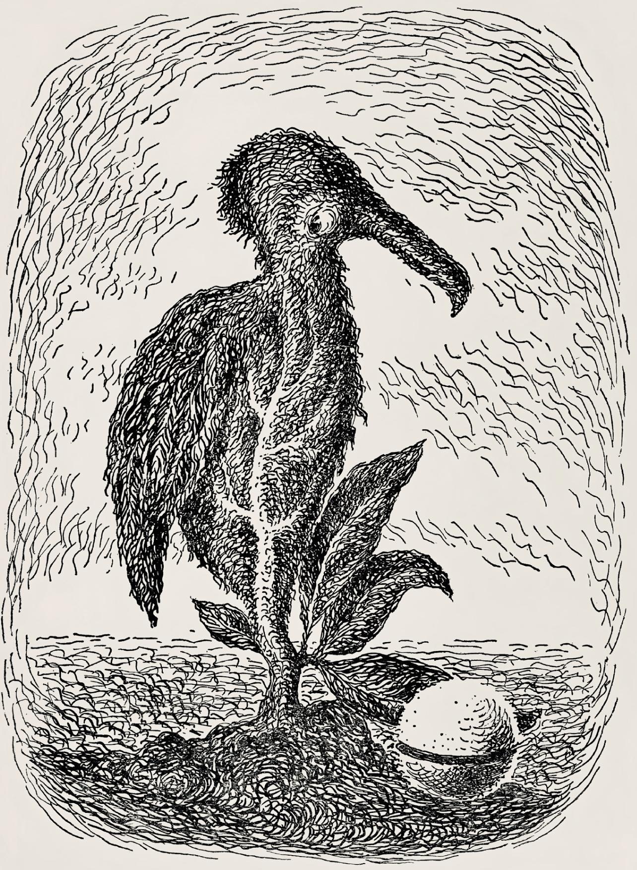 Magritte, Composition, Les chants de Maldoror (after)
