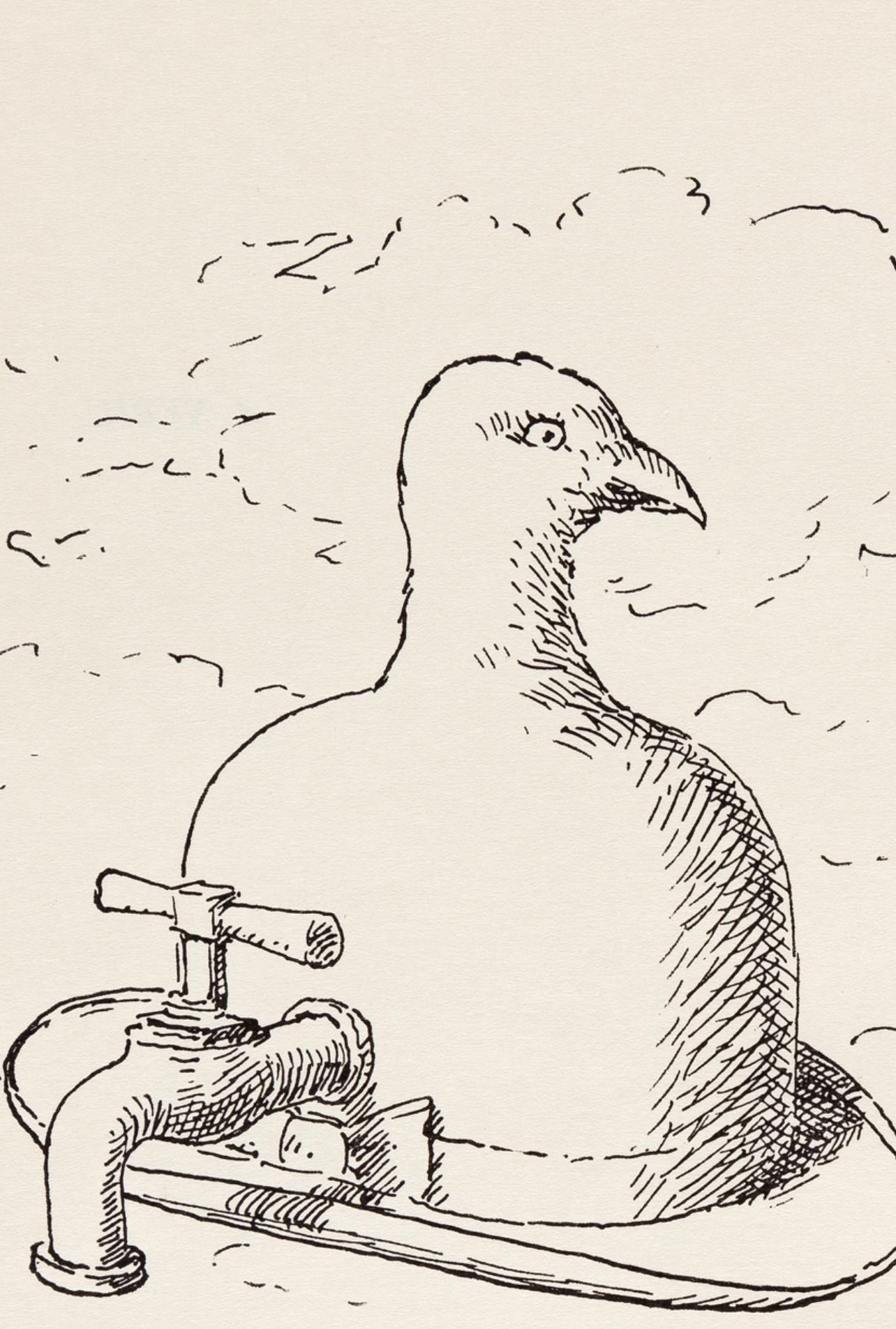 Magritte, Composition, Poèmes 1923-1958, Dix dessins de René Magritte (after) For Sale 1