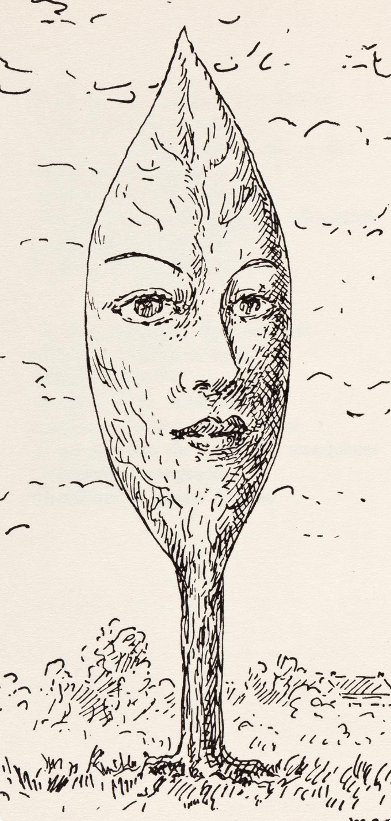Magritte, Composition, Poèmes 1923-1958, Dix dessins de René Magritte (after) For Sale 1