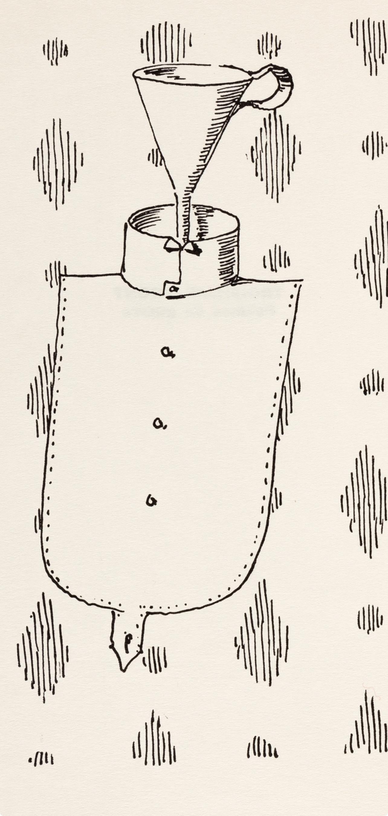 Magritte, Composition, Poèmes 1923-1958, Dix dessins de René Magritte (after) For Sale 1