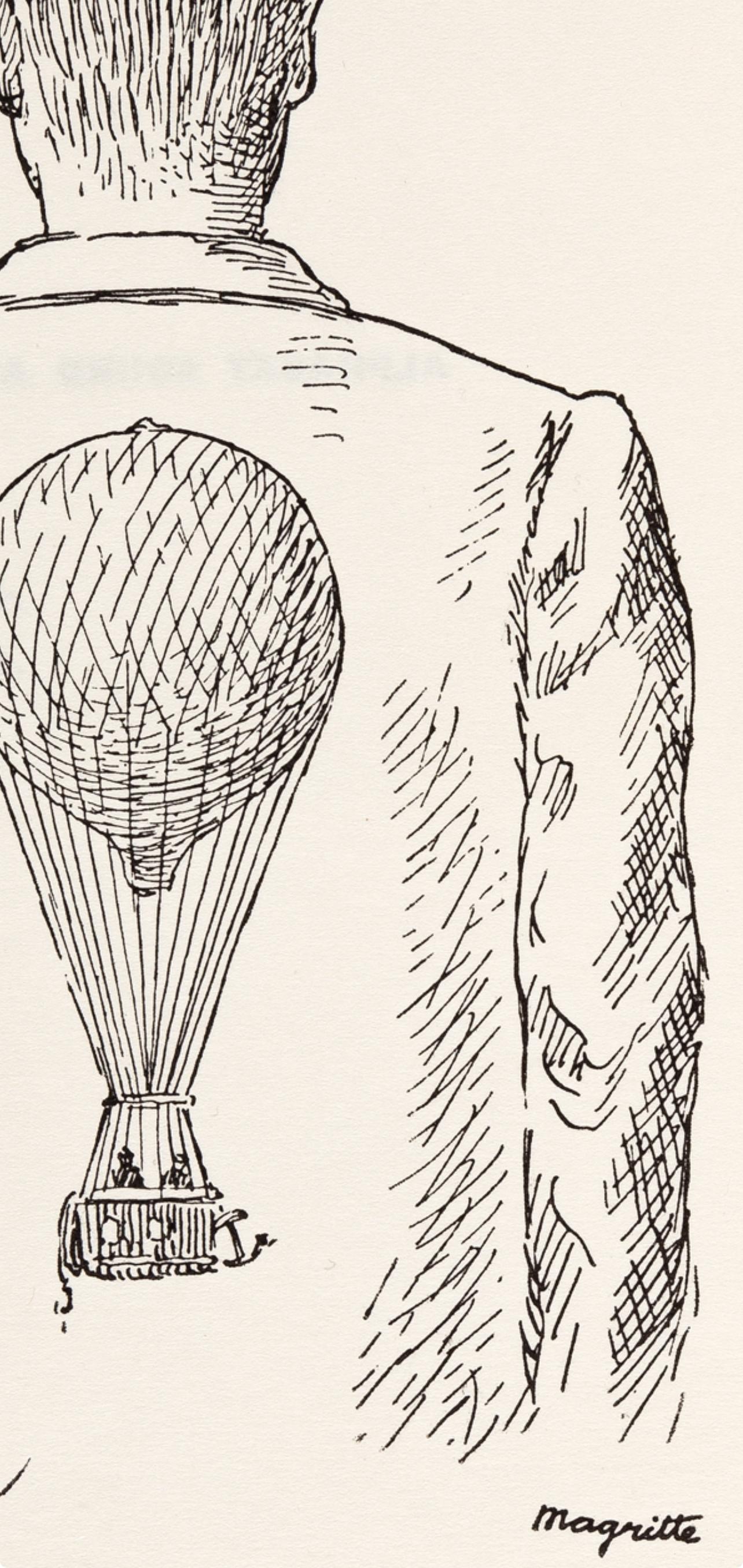 Magritte, Composition, Poèmes 1923-1958, Dix dessins de René Magritte (after) For Sale 3