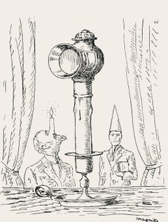 Magritte, Composition, Poèmes 1923-1958, Dix dessins de René Magritte (d'après)