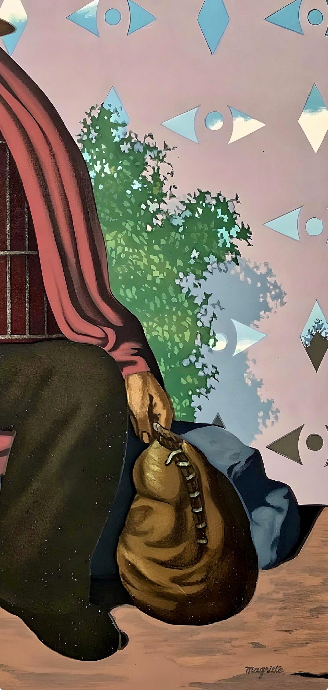 Magritte, Deux Tourterelles, dans la Chaude Pénombre de Leur Maison (d'après) en vente 2