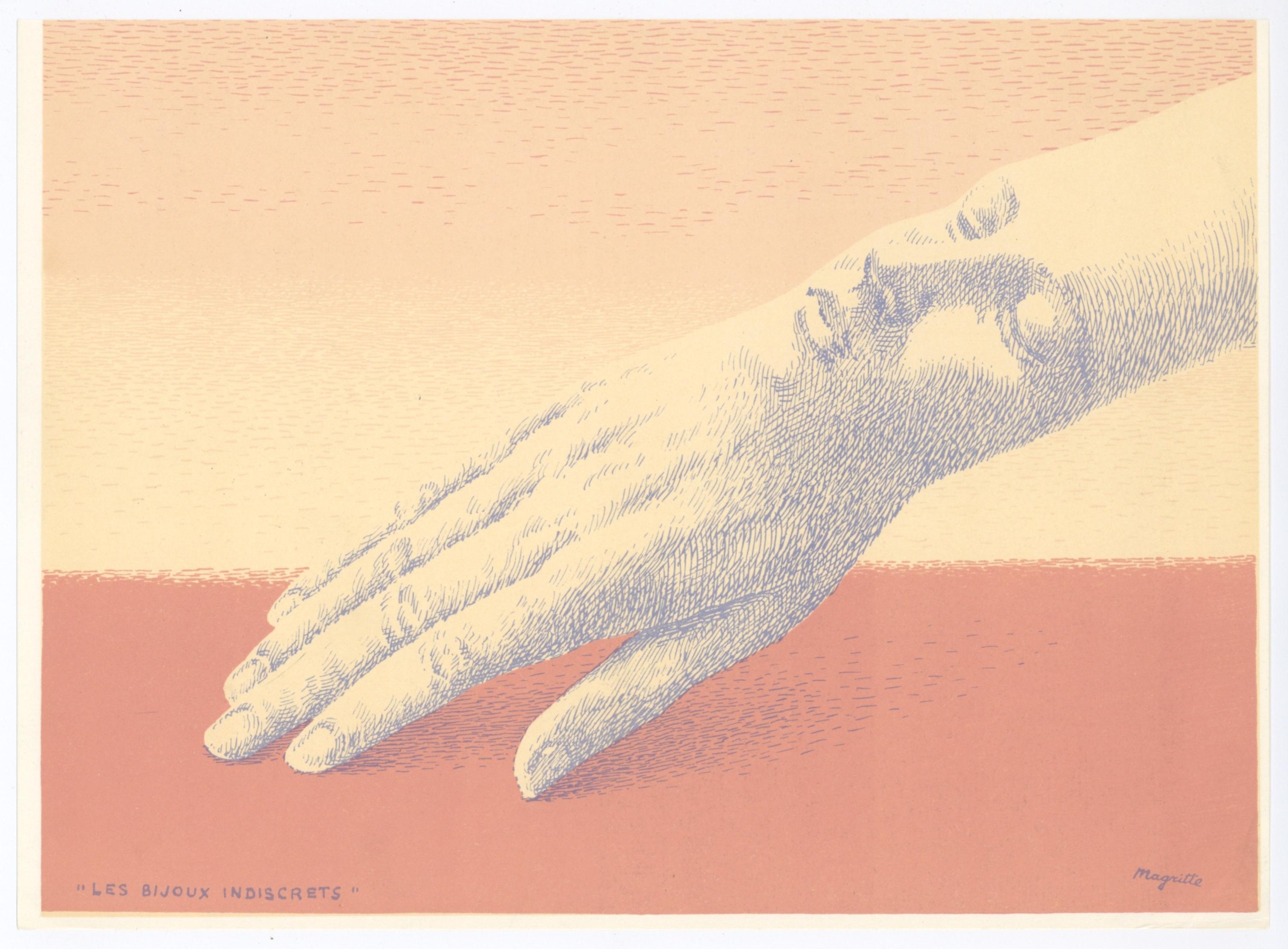 Magritte, Les bijoux indiscrets (Kaplan/Baum 3), XXe Siècle (after) For Sale 1