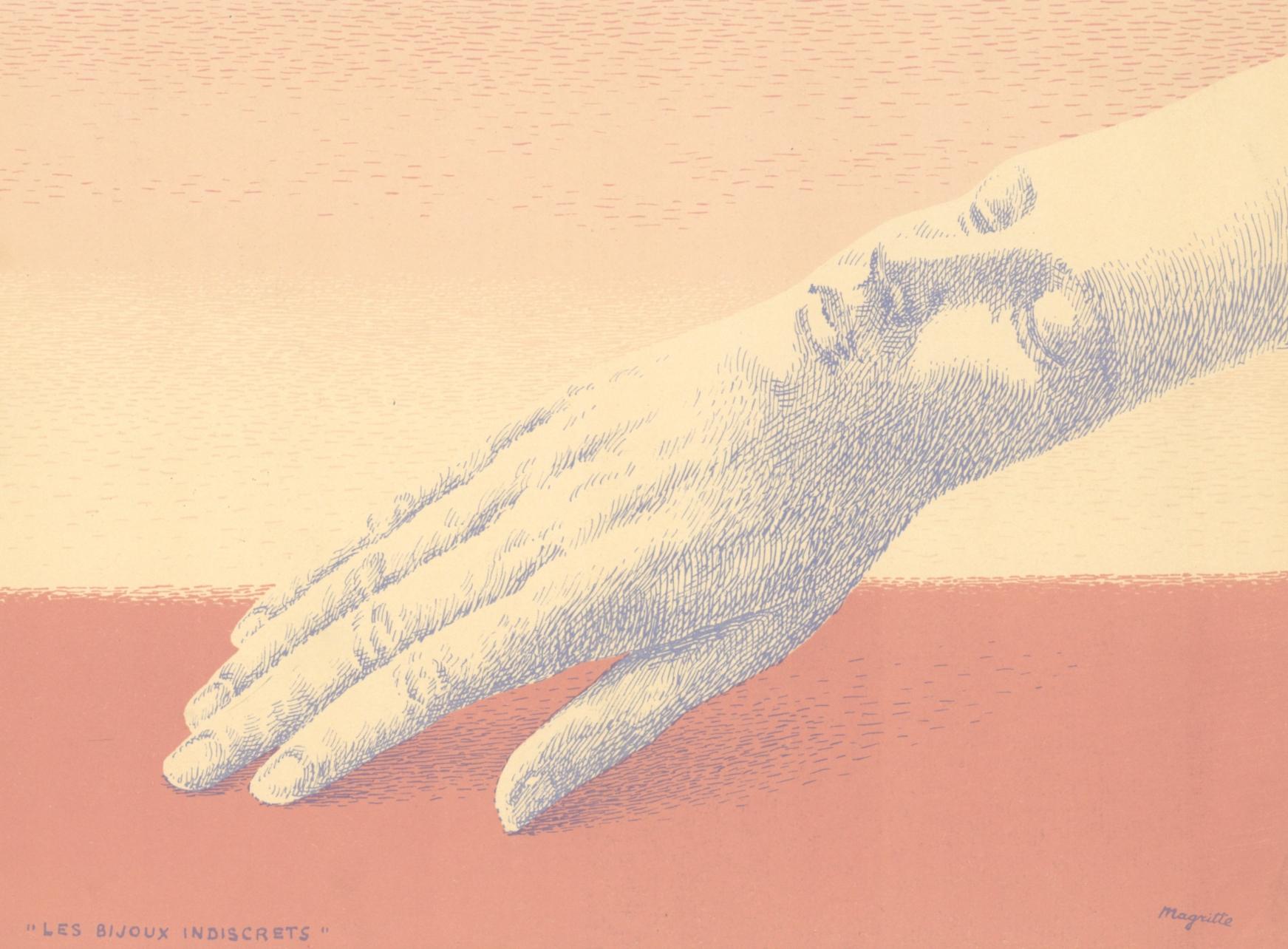 Magritte, Les bijoux indiscrets (Kaplan/Baume 3), XXe Siècle (dopo)