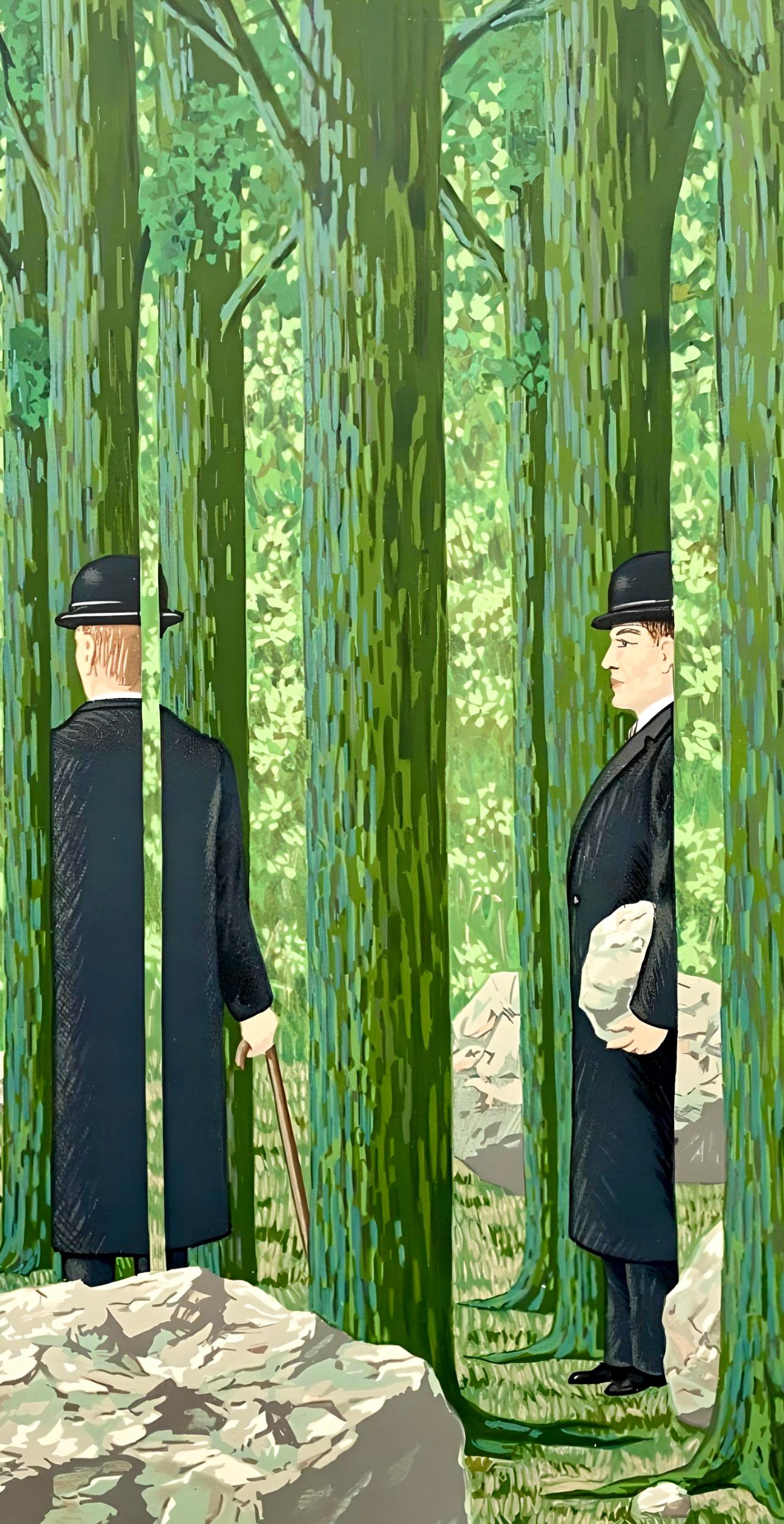 magritte forest