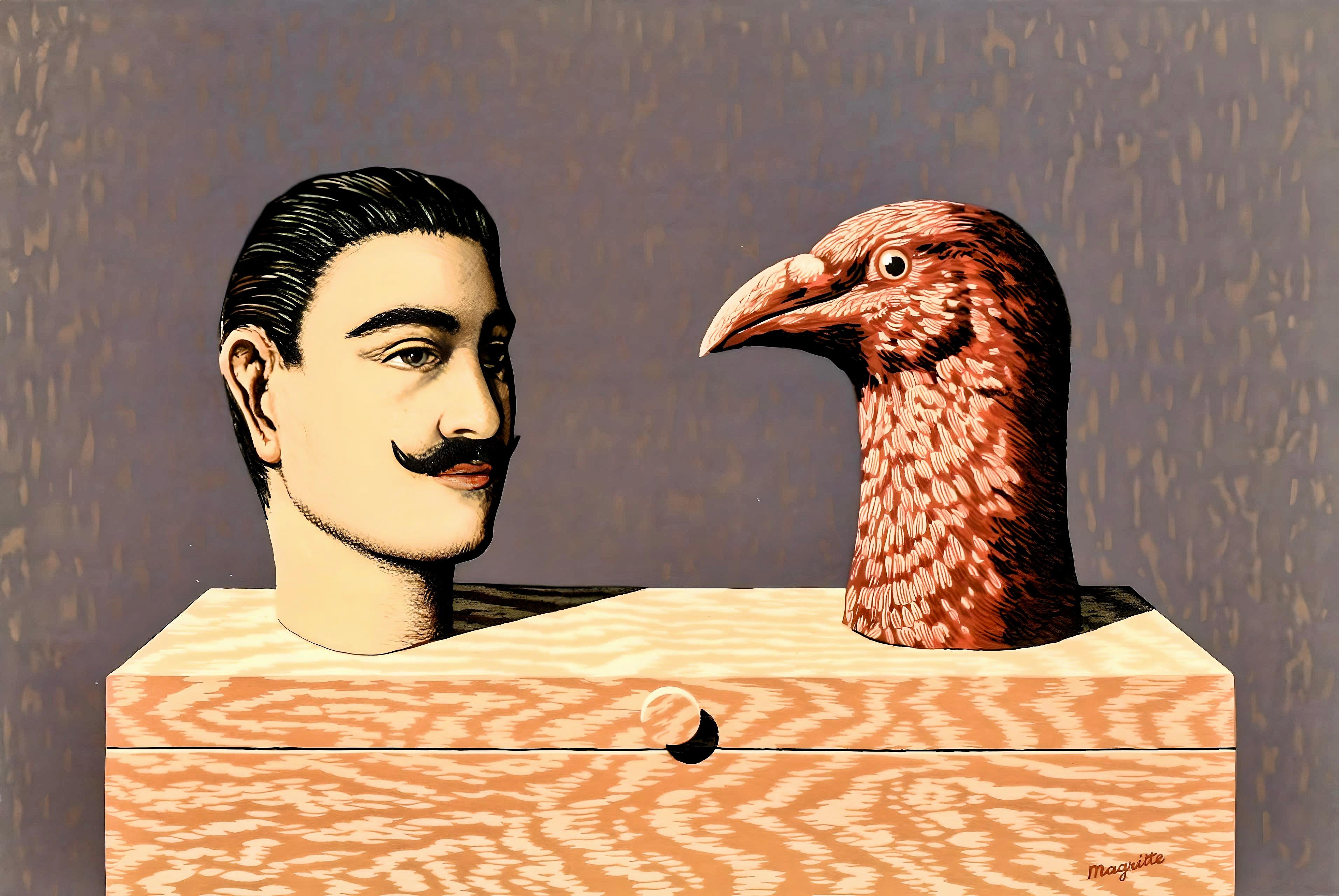René Magritte Figurative Print – Magritte, Pierreries (nach)