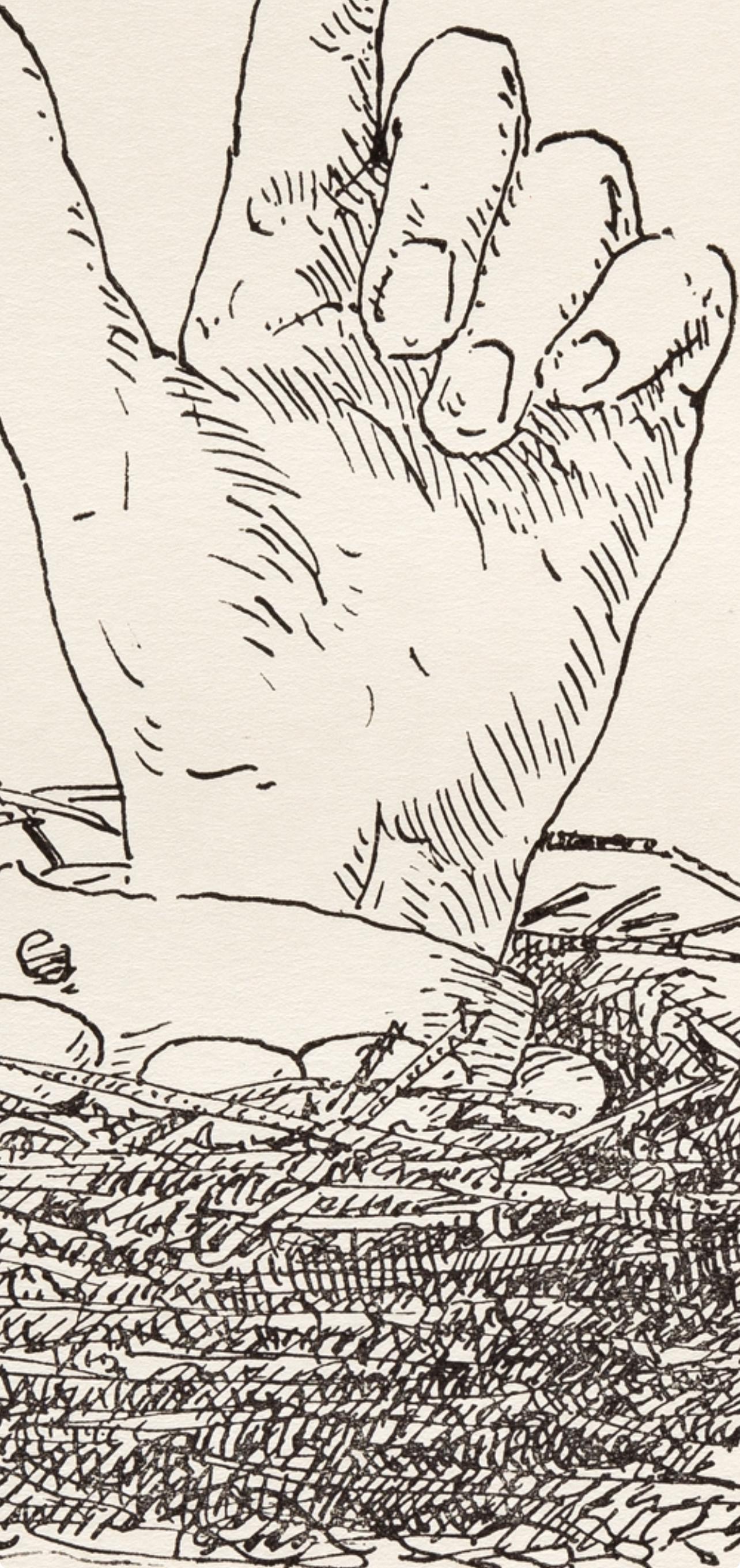 Magritte, Sans titre, Poèmes 1923-1958, Dix dessins de René Magritte (after) René Magritte en venta 3