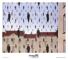 Rene Magritte 'Golconde' 1996- Poster