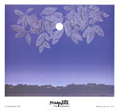 Magritte 'La Page Blanche' 1998- Surrealista, Vintage