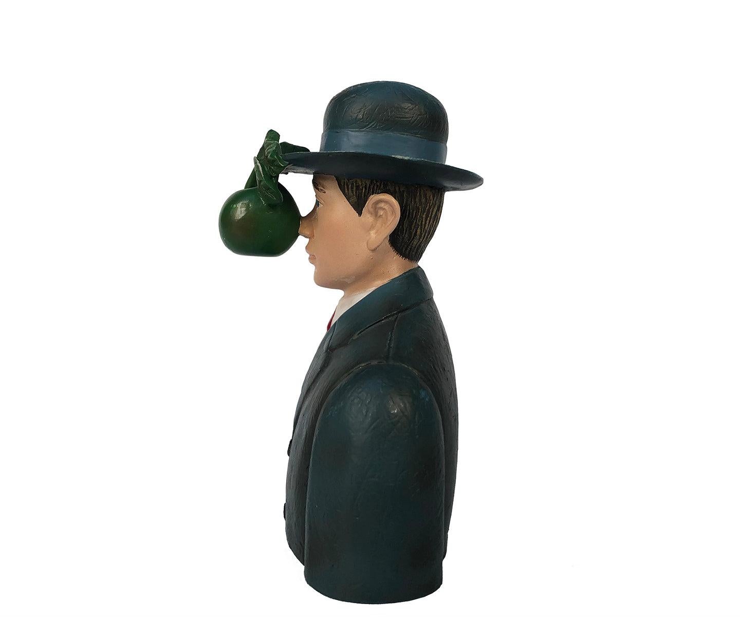 Rene Magritte 'Le Fils de l'homme' 3D sculpture - Surrealist Print by René Magritte