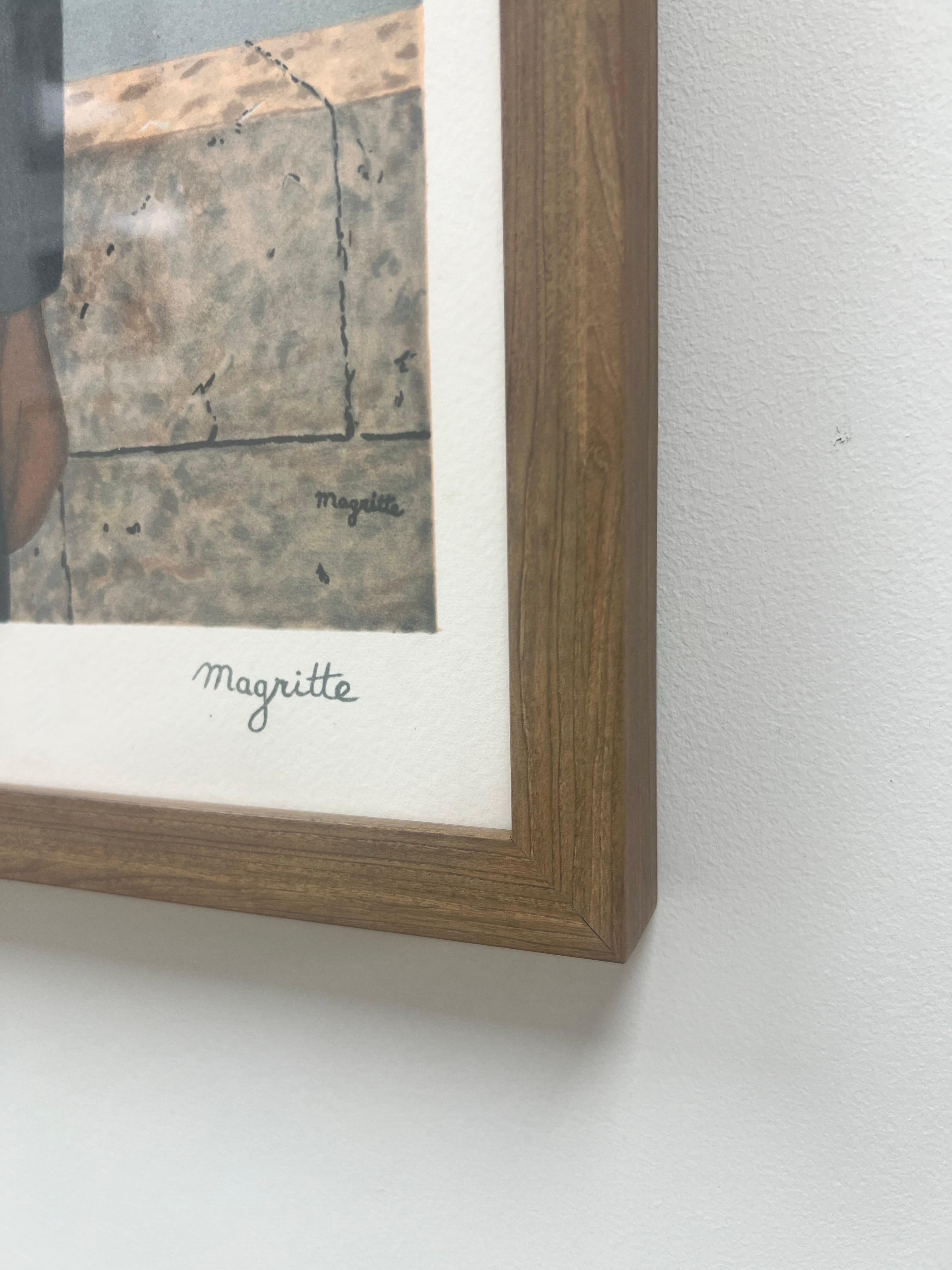 Rene His Le Fils de L'homme Lithographie,  Signé dans une pâte, estampillé et encadré en vente 5