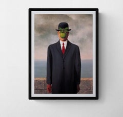 Rene Magritte „Le fils de l'homme ( Sohn des Mannes) (Mini)“ 2021- Poster