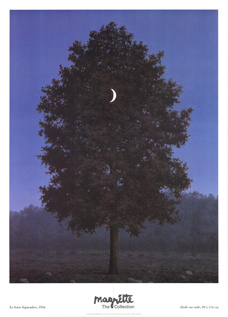 René Magritte Still-Life Print - Rene Magritte 'Le Seize Septembre' 1998