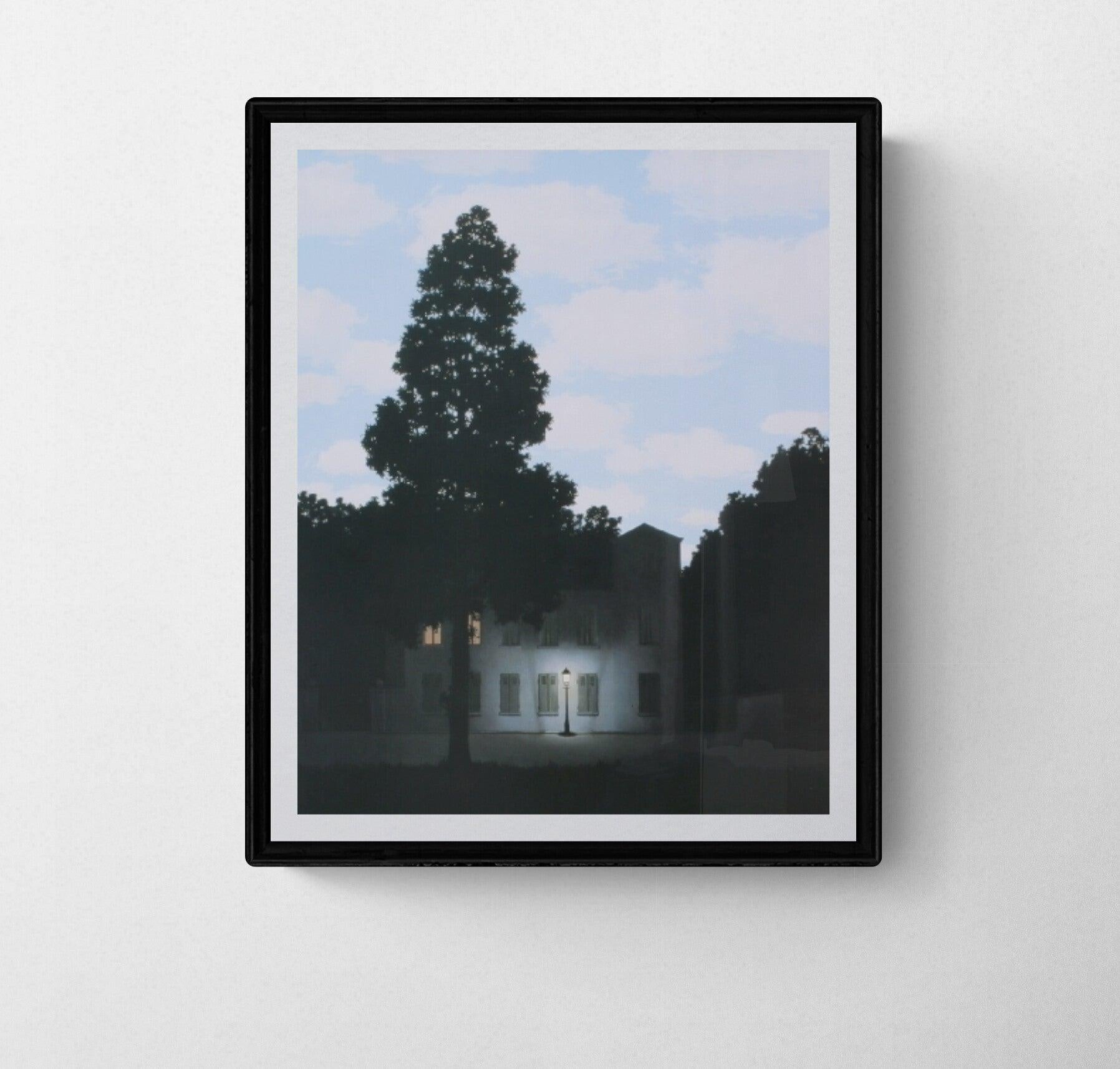 Rene Magritte 
L
Empire Des Lumieres Guggenheim
 2012