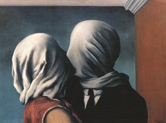 Rene Magritte 'Les Amants (Lovers) (Mini)' 2012- Poster