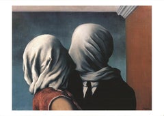 Rene Magritte 'Les Amants (Lovers) (Mini)' 2012- Poster