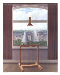 Rene Magritte 'Les Promenades D'Euclide' 1973- Poster