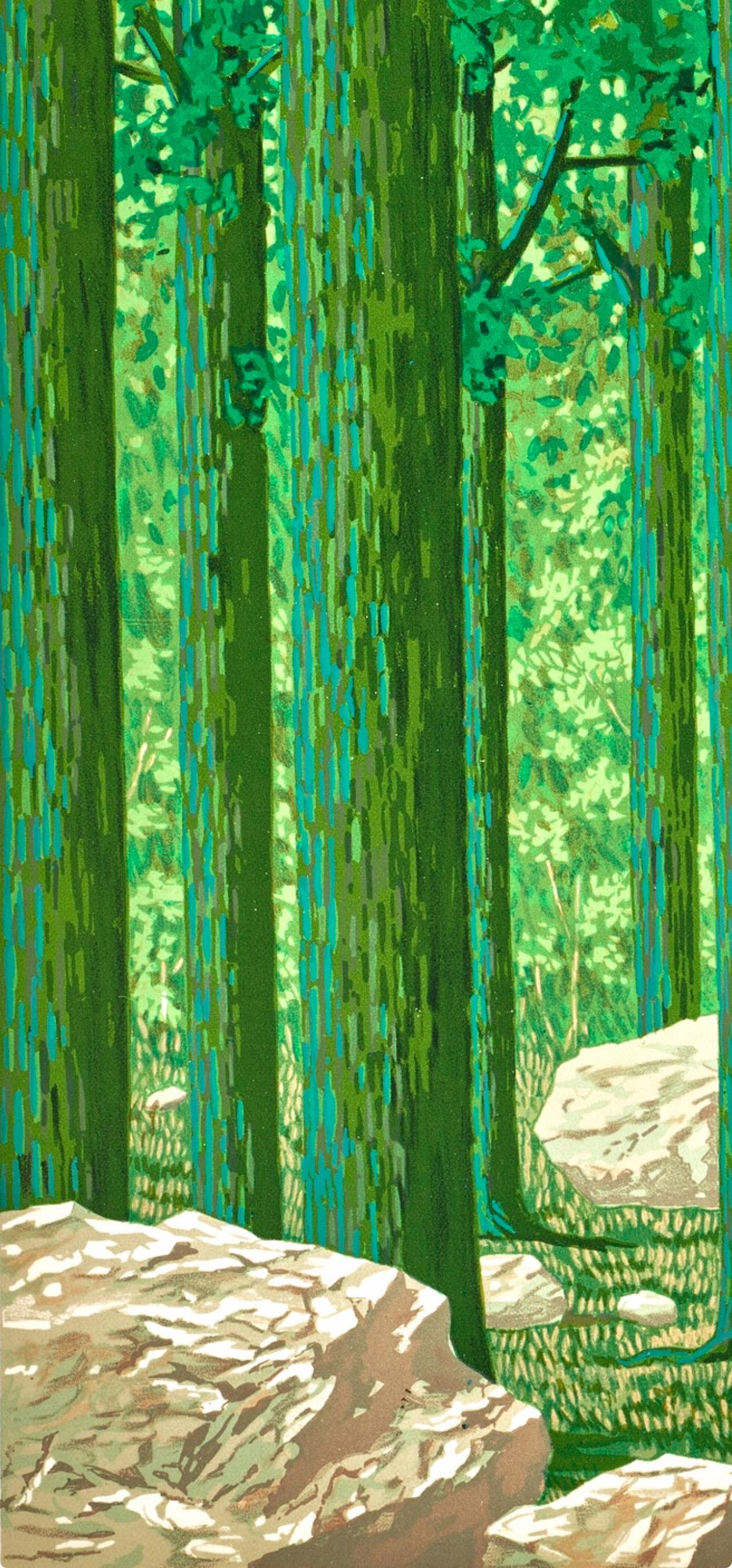 Rene Magritte, My Mother Goose, 1968 (after) - Green Still-Life Print by René Magritte