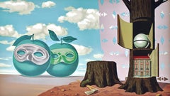 Rene Magritte, On the Shore of the Sea…, 1968 (after)