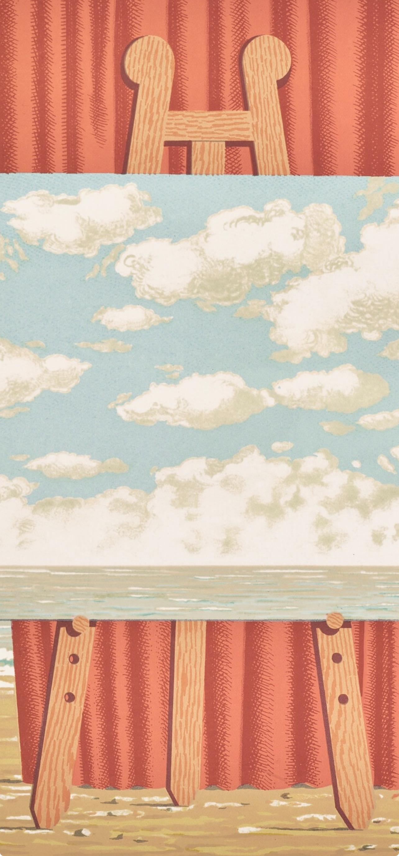 Rene Magritte, The Beautiful Captive, 1968 (after) - Print by René Magritte