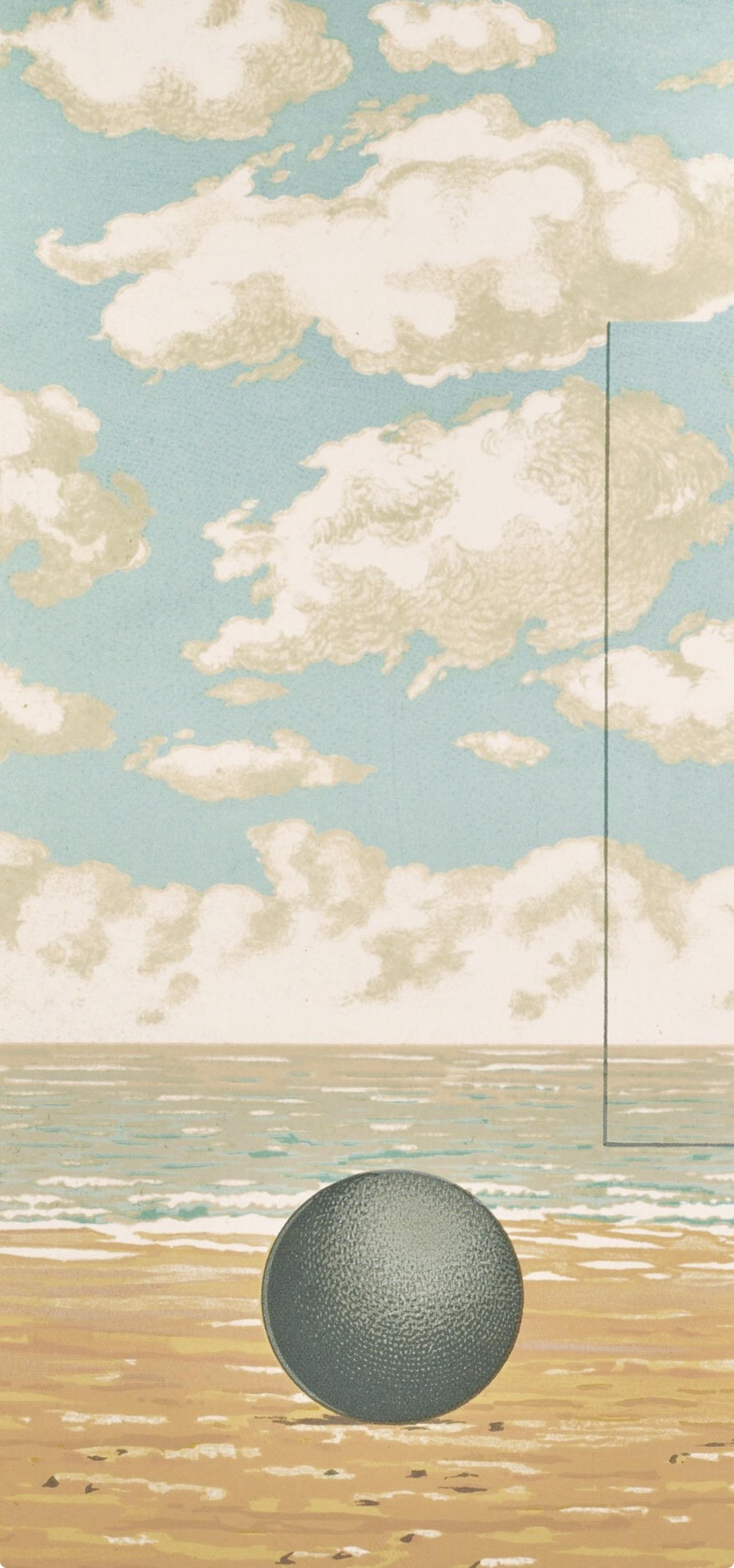 Rene Magritte, The Beautiful Captive, 1968 (after) - Surrealist Print by René Magritte