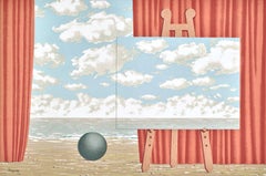 Rene Magritte, Die schöne Gefangene, 1968 (nach)