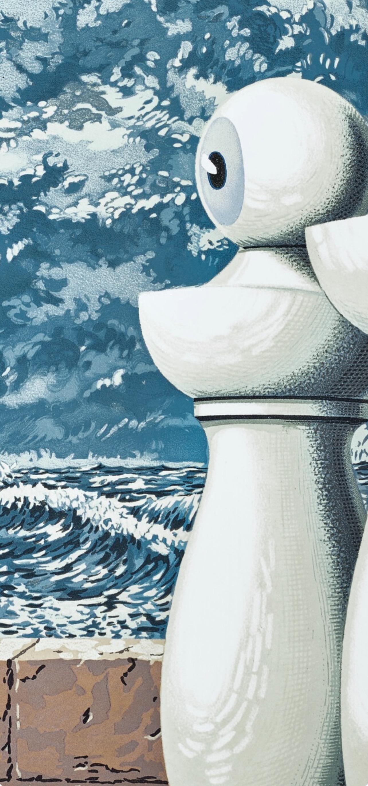 Rene Magritte, The Difficult Crossing, 1968 (after) - Print by René Magritte