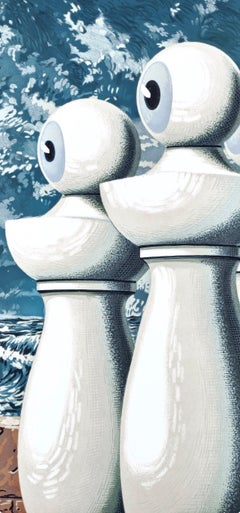 Rene Magritte, Die schwierige Überfahrt, 1968 (nach)