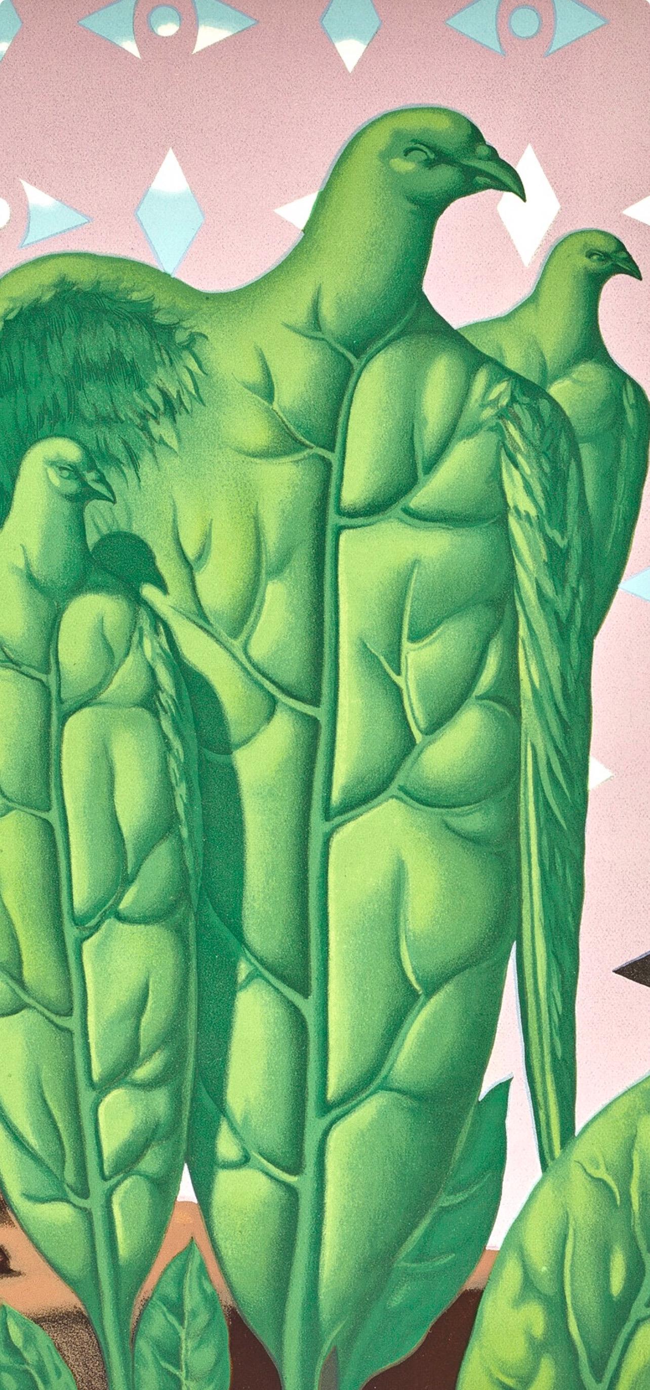 Rene Magritte, The Great Birds are Those of Treasure Island, 1968 (after) - Surrealist Print by René Magritte