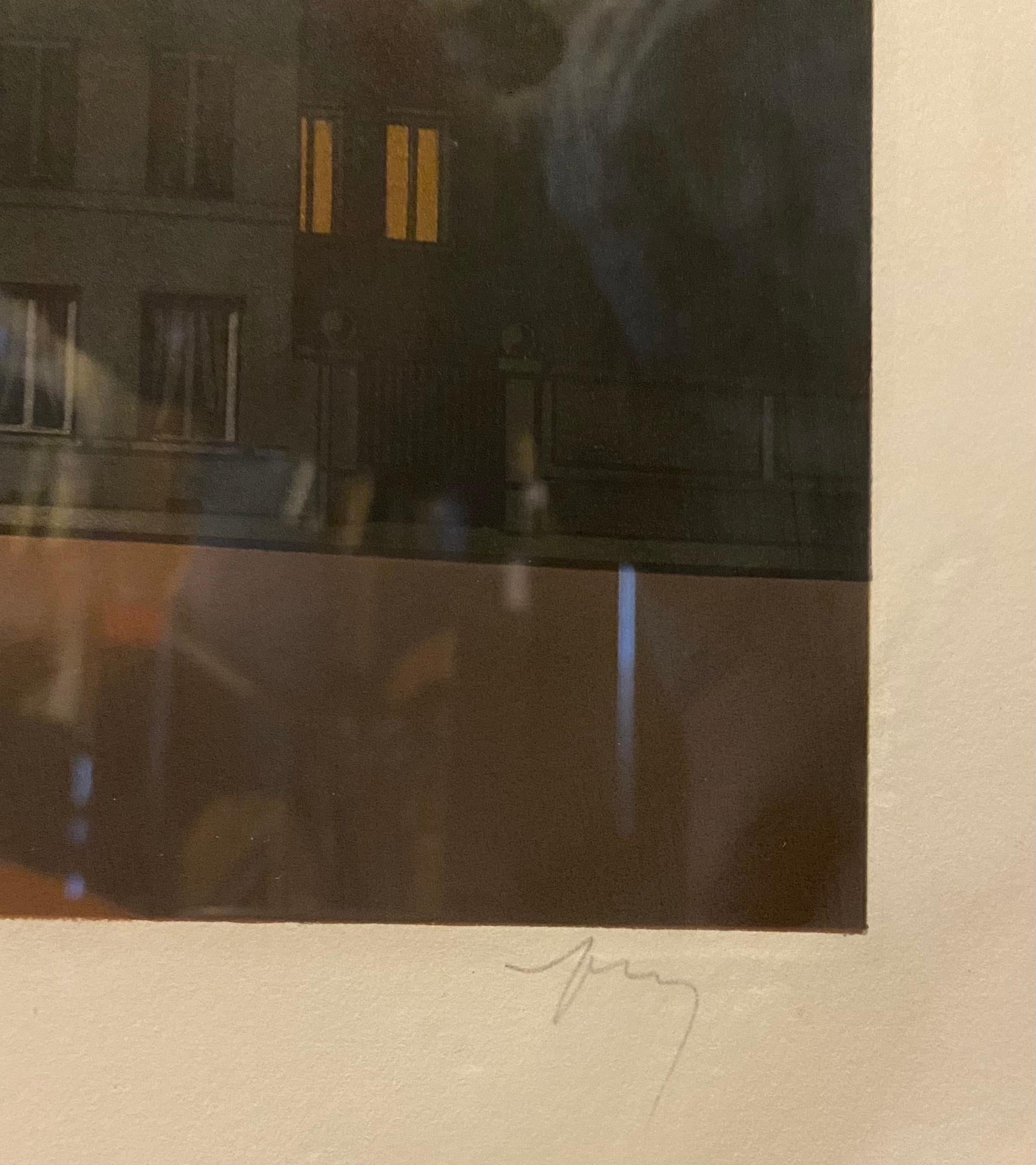 Sogno surrealista Litografia del maestro belga Magritte Firmata a matita da Mourlot in vendita 2