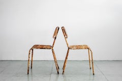 Rene Malaval Chairs, Set of 2