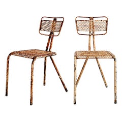 Chaises Malaval Rene Malaval, lot de 2