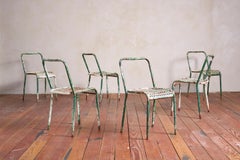 Rene Malaval Perforated Chairs - set of 6