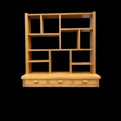 René Martin for Charlotte Perriand bookcase Meribel ski resort