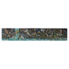 René Perrot "The Great Waterfall" - Original Monumental-sized Wool Tapestry