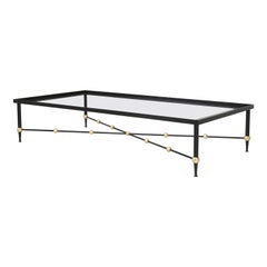 René Prou Inspired Handmade Mid-Century Style Coffee Table in Any Size, Finish