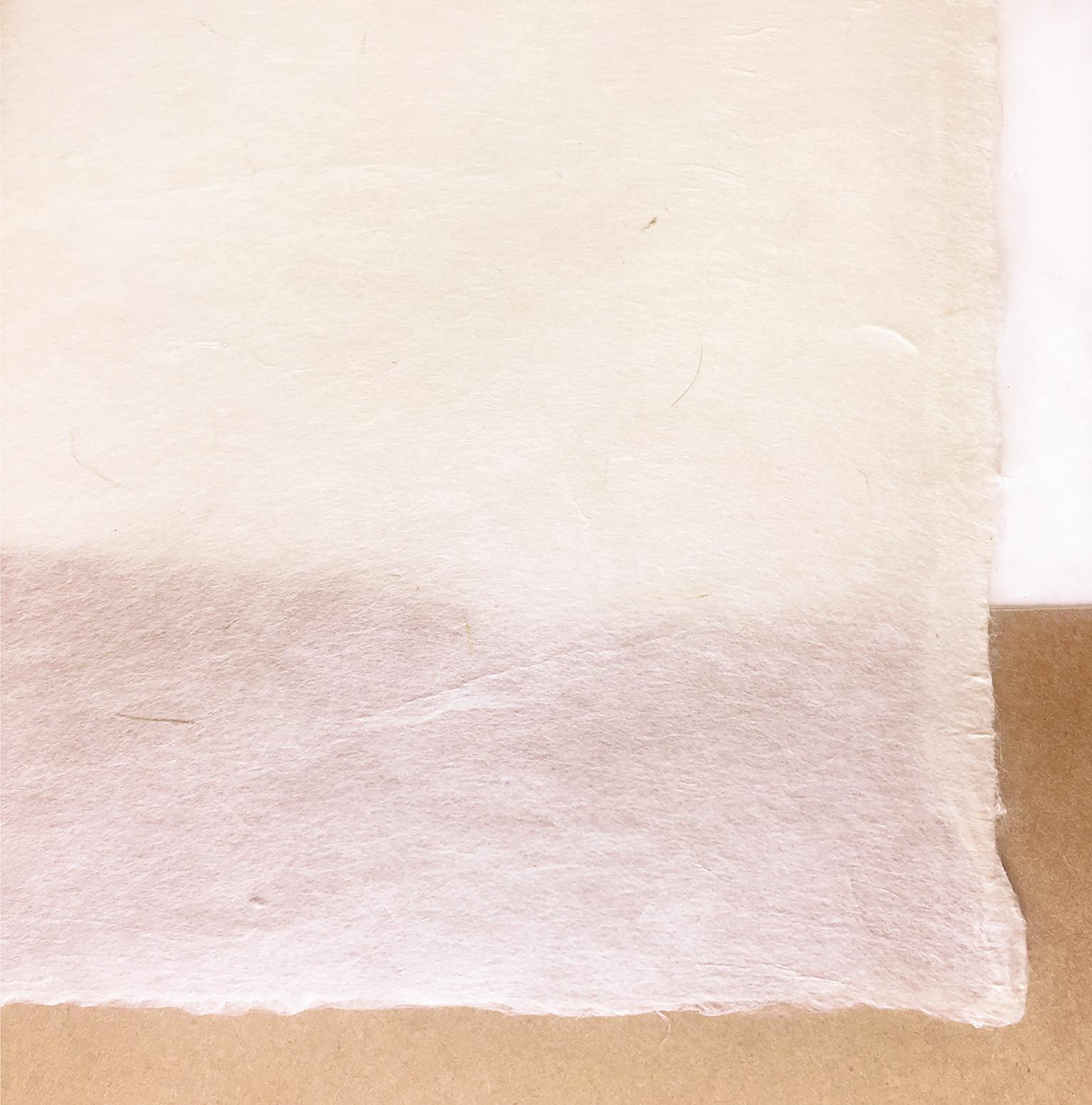 I Dreamed by Rene Ricard: abstrakte gelbe und schwarze Pinselführung mit Poesie im Angebot 3