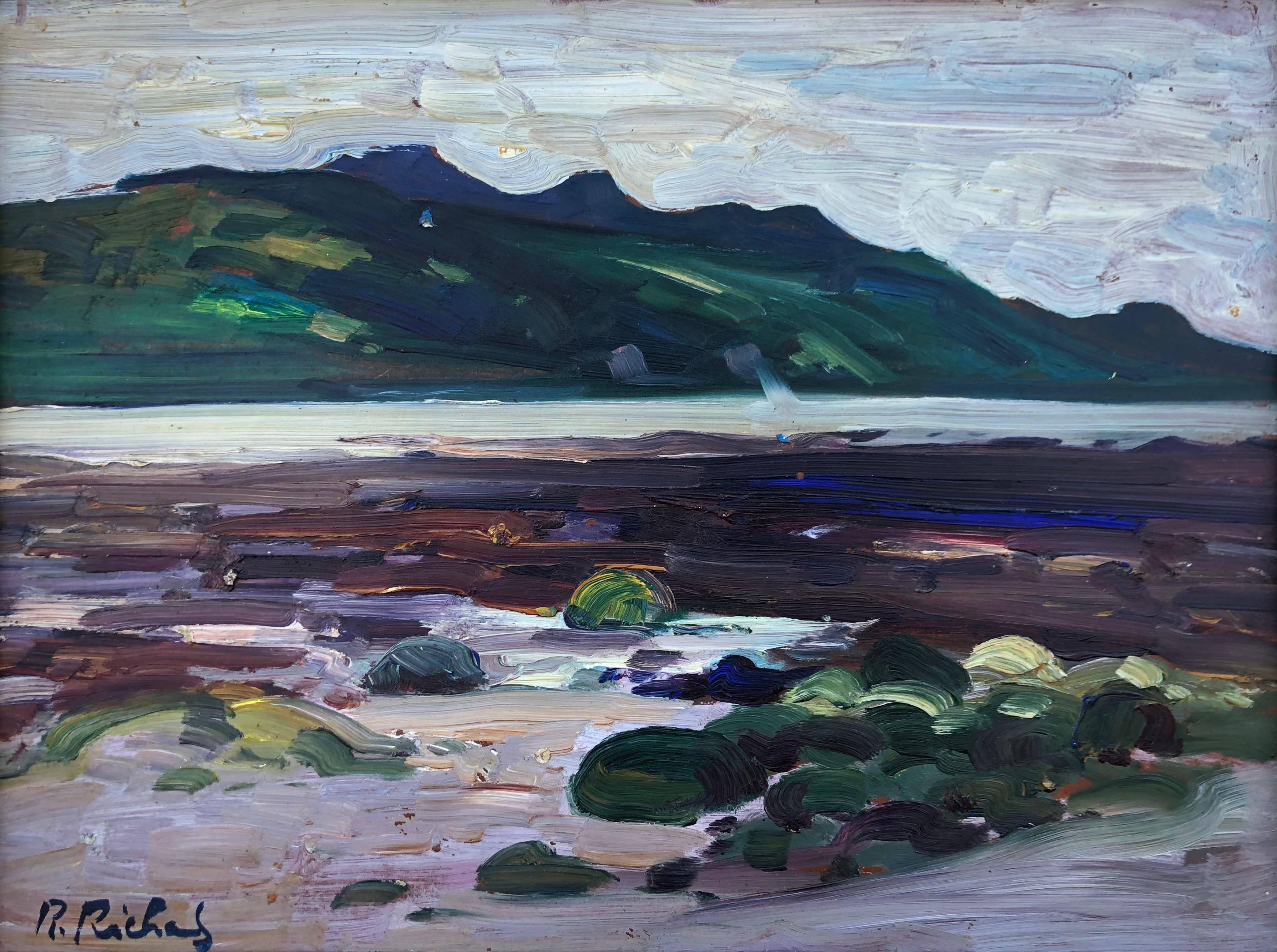 Landscape Painting René Richard - Charlevoix, Québec