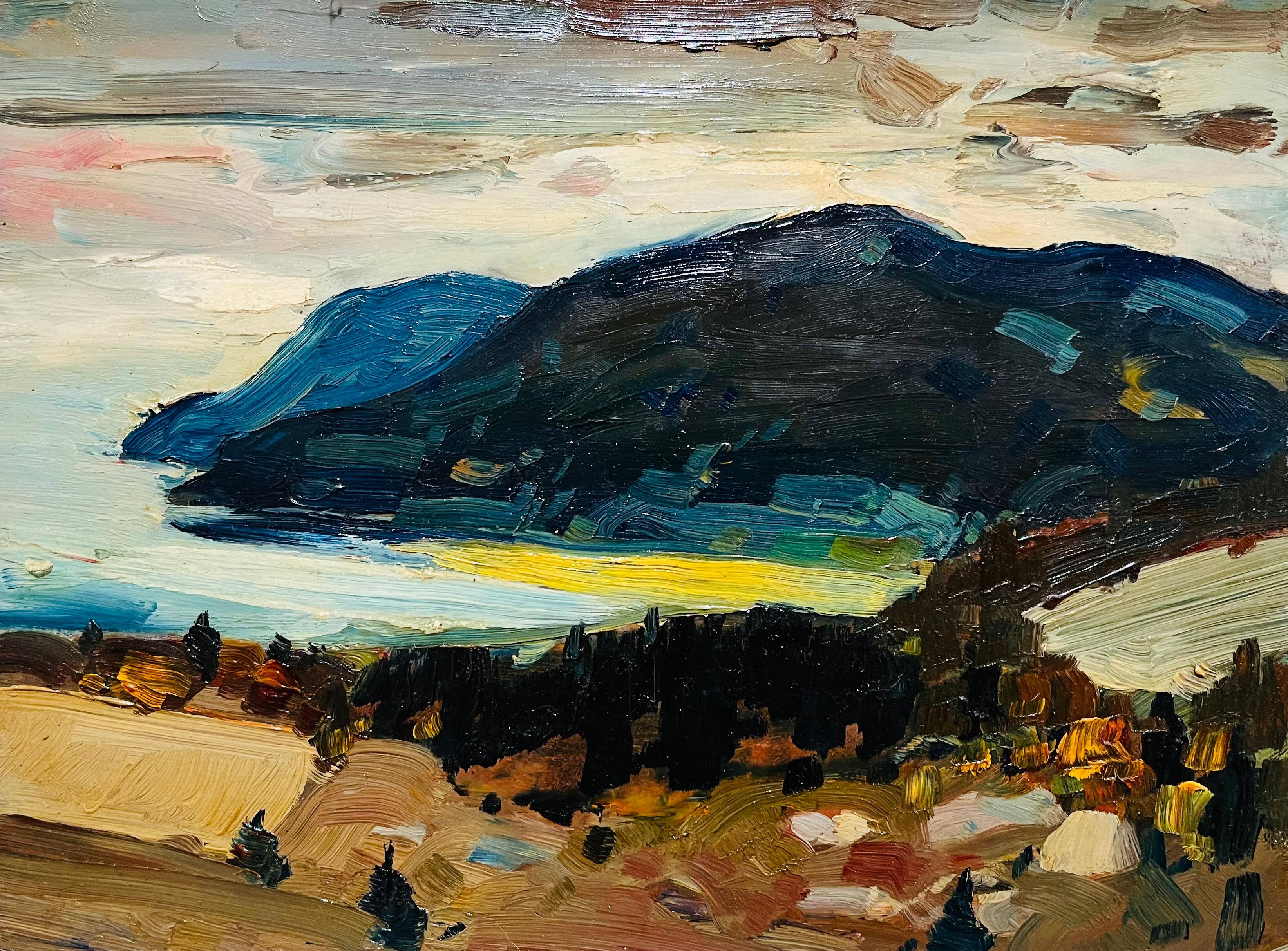 René Richard Landscape Painting – Unbenannt