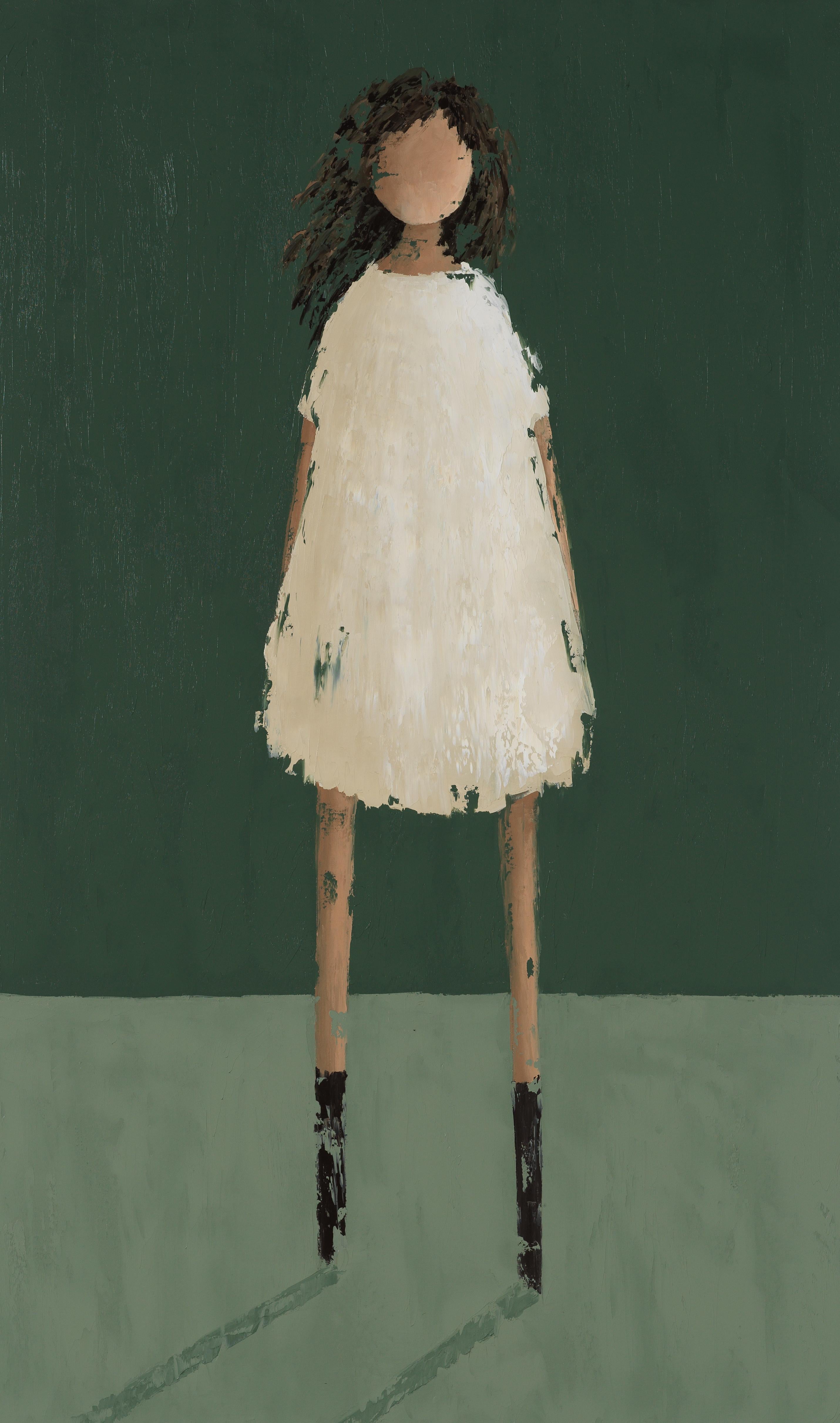 René Romero Schuler Abstract Painting - Aneesha